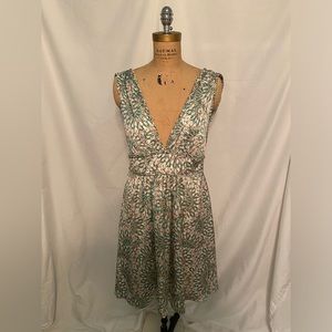 BCBGeneration Deep V Backless Dress - Size 12